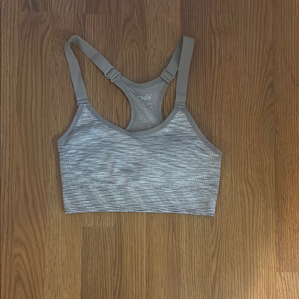 Gray Women's Sports Bra